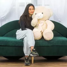 Плюшено Мече 120 см – Светло Бежово Плюшено Мече 120 см – Светло Бежово