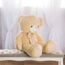 Плюшено Мече 140 см – Светло Бежово Плюшено Мече 140 см – Светло Бежово