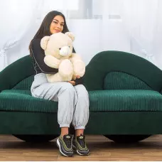 Плюшено Мече 70 см – Светло Бежово Плюшено Мече 70 см – Светло Бежово