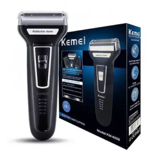 Машинка за бръснене и подстригване 3в1 Kemei KM-6558