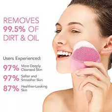 Вибриращ силиконов уред за почистване на лице Вибриращ силиконов уред за почистване на лице