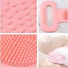 Ексфолираща силиконова гъба за баня за триене на гърба Ексфолираща силиконова гъба за баня за триене на гърба