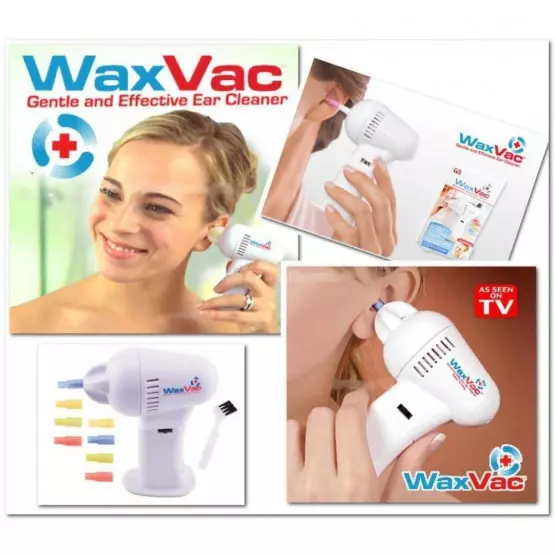 Уред за почистване на уши - Earcleaner Wax Vac