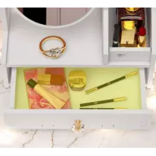 Органайзер за бижута и козметика с огледало Органайзер за бижута и козметика с огледало